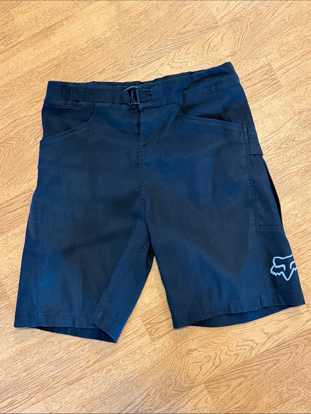 Fox Black Men's Hybrid Shorts with Logo